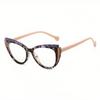 Luxury Fashionable Cat-Eye  Reading Glasses Women And Men Personality Comfortable Blue Light Blocking Eyeglasses 0 To +4.0