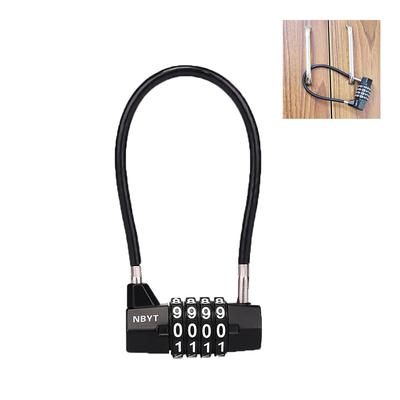 CLEAYODO Drátové lanko Nastavitelný Kombinační Číselník Heslo Digitální Heslo Kufr Posilovna Ideální pro Zámek na Heslo, Visiací Zámek, Visiací Zámek, Víceciferný Zámek,
