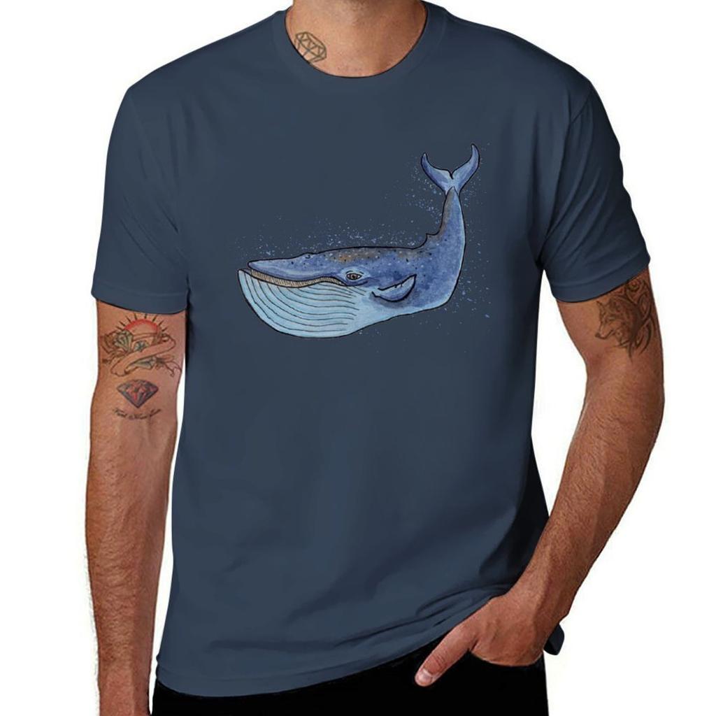 Blue Whale Tshirt Essential Solid Color Tshirt