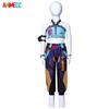 ANIMECC IN STOCK Size110cm-150cm Huntrix Zoey Cosplay Kids Costume Wig Movie K-pop Demon Hunter Cosplay Halloween Party Outfits