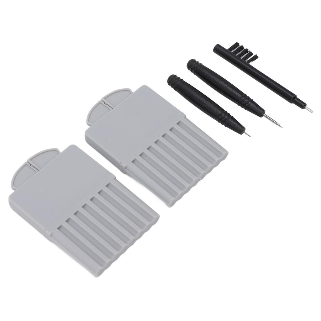 Headphone Cleaner Kit Earwax Removal Board Earphone Cleaning Cloth Brush Vent Stick and Screwdriver