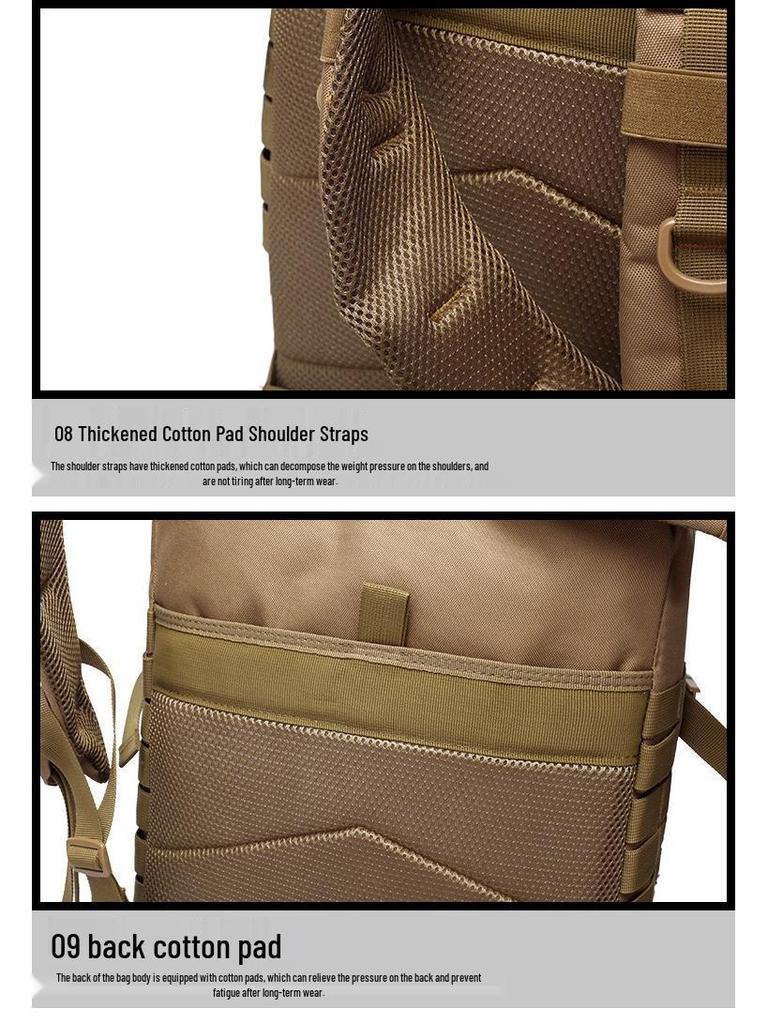 Tactical Waterproof Hiking & Camping Multifunctional Backpack with Laptop Compartment