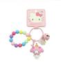Sanrio Hello Kitty Colorful 50th Anniversary Keychain Pendant - Small Gift