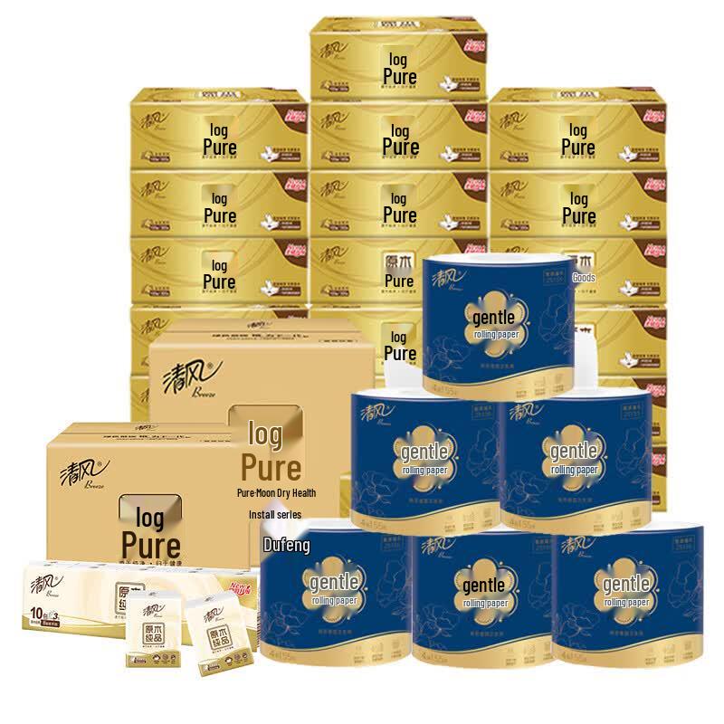 Qingfeng Household Paper Combo Pack
