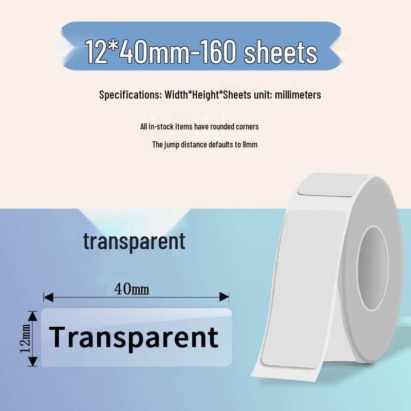 NIMBOT D110/YCN D30/Phomemo A30 Universal Thermal Label Paper