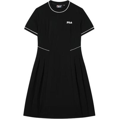 Heritage Short Sleeved Dress Women's Jet Black F11W438312FBK