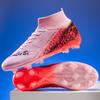 High-Top Football Shoes Men'S And Women'S Broken Nail Sneakers Professional Ag Long Nails Adult Grass Training Football Shoes