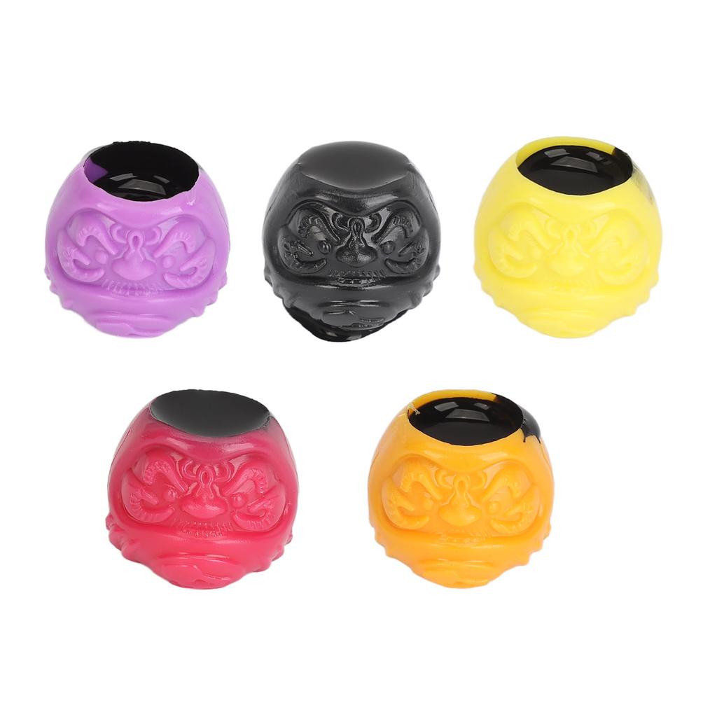 200pcs Tattoo Ink Cups with Base 17mm Daruma Ink Pigment Holder Container Microblading Makeup Pigmen