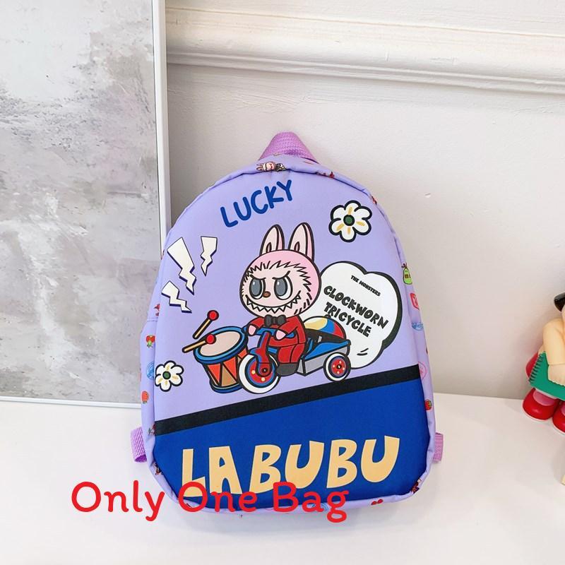 Backpack Cartoon Kids With Durable Polyester For Daily School Outings And