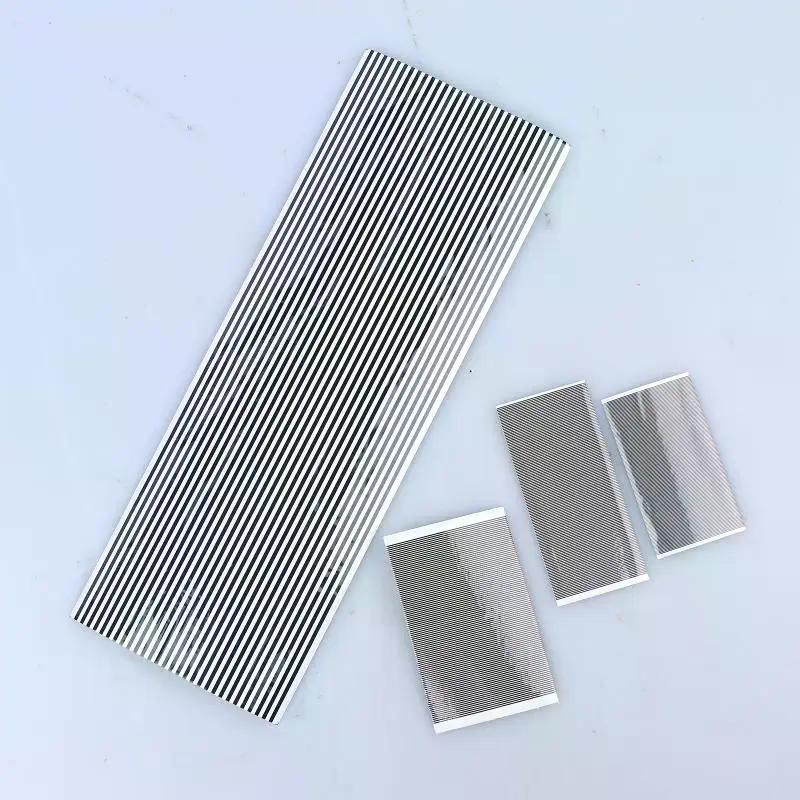 Zebra Line Conductive Paper Flat Wire - 0.4/0.5/0.6/2.54mm Pitch for LCD Screen Calculator Electronic Scale Connection