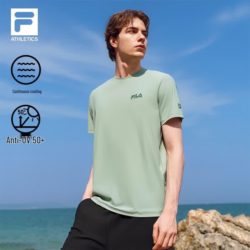 FILA Men's Cooling & Quick-Dry Athletic T-Shirt