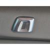 For BMW 5 Series G30 2018- ABS Silver Car Inner Microphone Cover Trim 2PCS