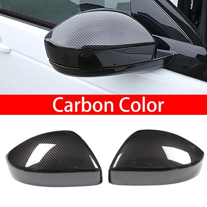 For Land Rover Discovery Sport Range Rover Velar Evoque Jaguar Rearview Side Mirror Cover Wing Cap Exterior Sticker Case Trim