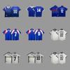 Frankreich England Deutschland Retro Trikot Fußballtrikot Klassisch Nostalgisch Nachbildung Thai Trikot Spiel Trainings Trikot