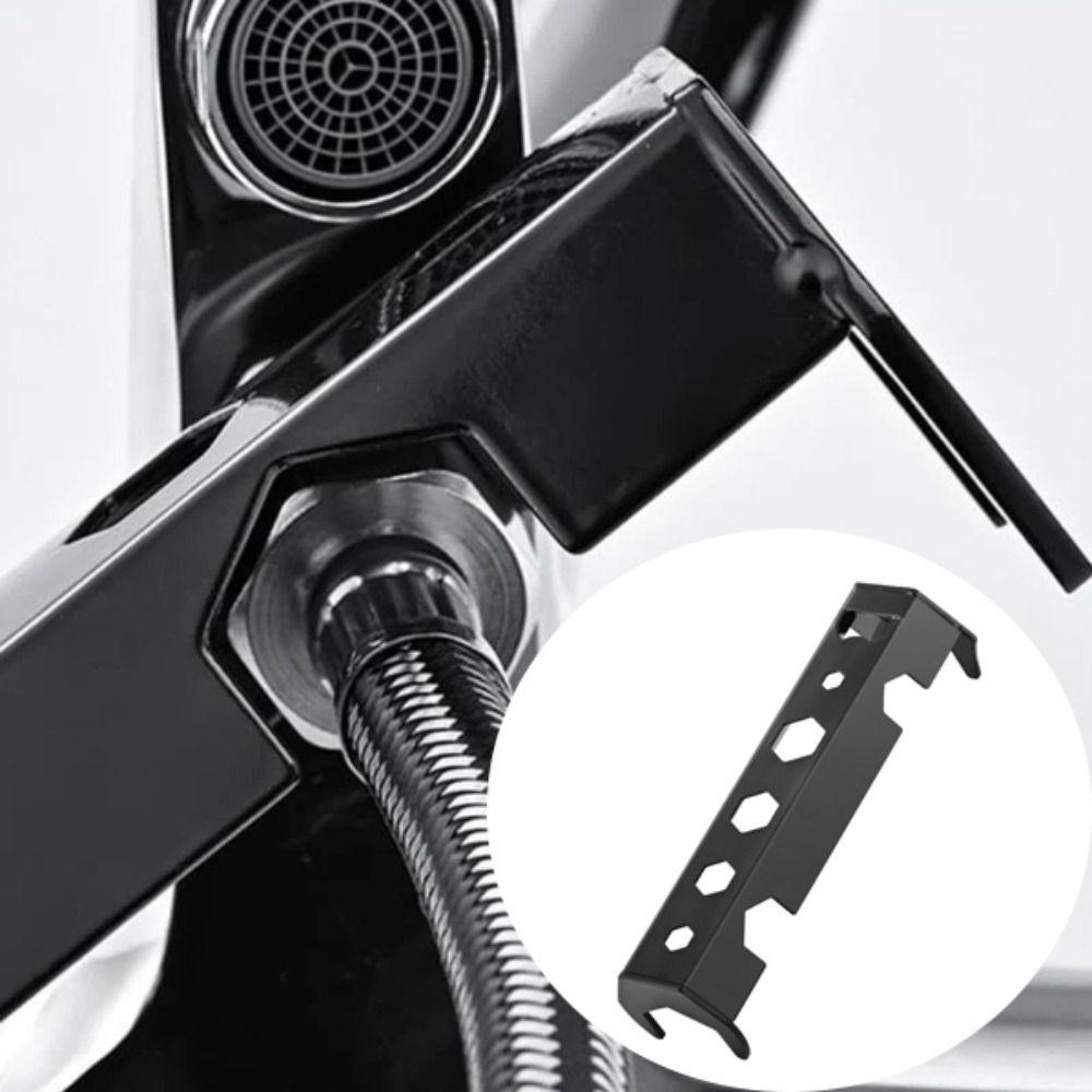 Double-End Plumbing Pipe Wrench Multi-Functional Faucet Wrench Sanitary Wrench  Kitchen Sink Repair