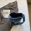 Denim Bag Women's Shoulder Bag Bucket Bag Large Capacity Crossbody Bag