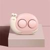 Ultrasonic Contact Lens Cleaning Machine Cute Snail High Frequency Vibration Battery Contact Lens Cleaner Tool