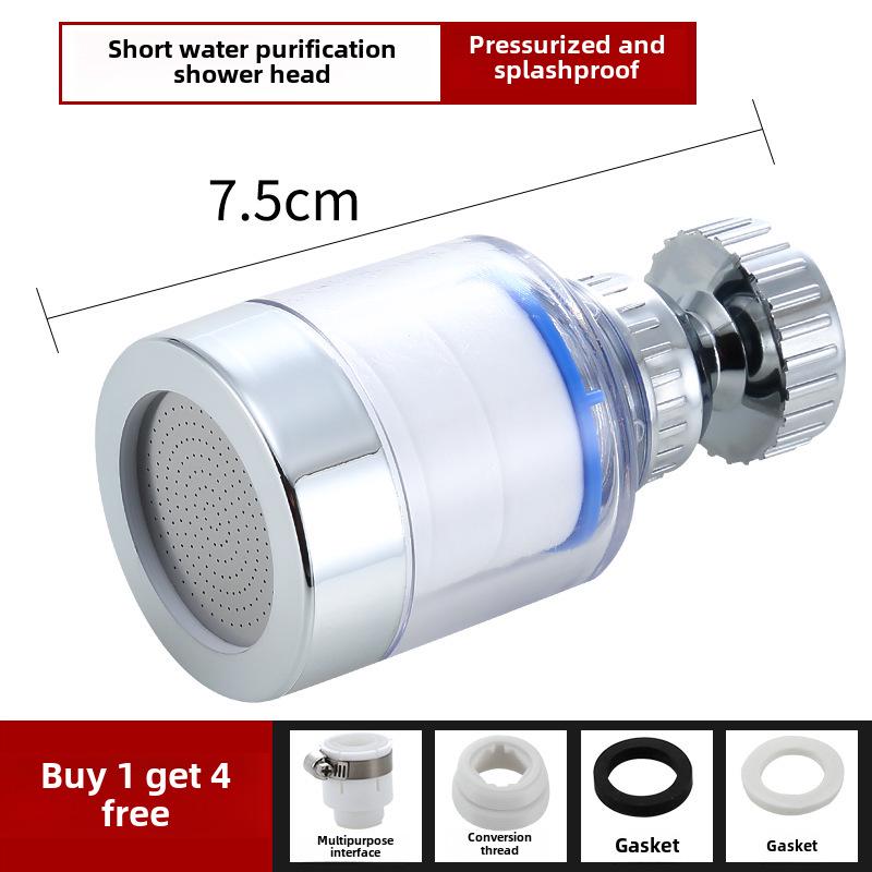 

Удлинитель для кухонного смесителя и фильтр для душа с функцией экономии воды