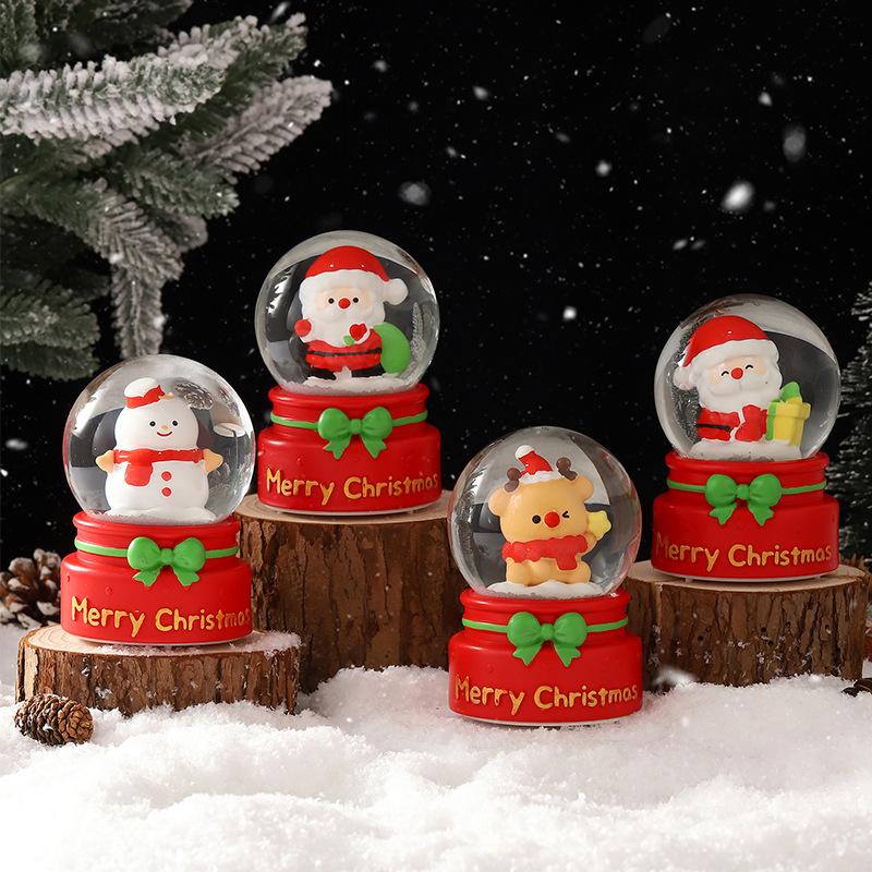 The new Christmas luminous crystal ball will send students and teachers creative gifts for Christmas, desktop decorations and ornaments.