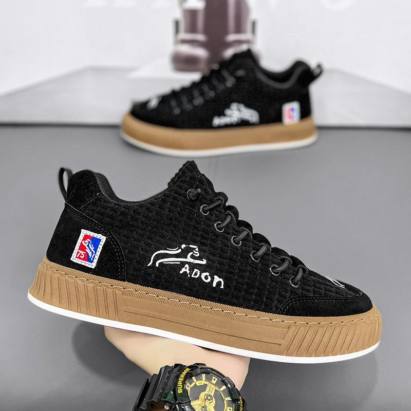 

Мужские туфли из парусины, весенние, универсальные, вельветовые, повседневные, для серфинга, мужские туфли с одной педалью, мужские, спортивные, модные туфли с мягкой подошвой, мужские 44