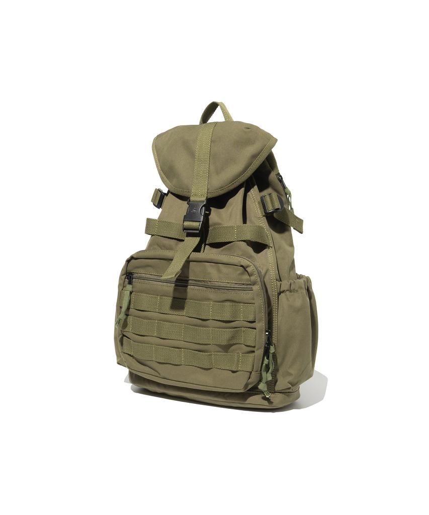 Uniform Bridge Multi Pocket Rucksack Olive