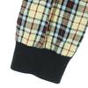FRED PERRY Check Pattern Long sleeve Zip hoodie M beige Men's Used