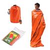Outdoor Emergency Sleeping Bag Waterproof Windproof Survival Blankets Aluminum Film Thermal Sleeping Bag For Camping Hiking
