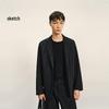Men's 2025 Autumn Loose Fit H-Lapel Blazer