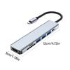 7 In 1 TypeC Hub USB Adapter Charging Dock HDMIcompatible USB3.0 PD for Laptop and Tablets Multiple Devices