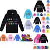 Boys Girls Kids Hoodies Game Pattern Hoody Coat Tops 314yrs Age