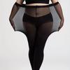 Luxury 40D Women's Plus Size Shimmer Glossy Sheer Tights Seamless Shiny Nylon Silky Pantyhose Oil Pearlescent Stockings
