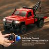 MN82T RC Crawler 1/12 2.4G 4WD Remote Control Off-road Pickup Simulation Crane Vehicle Electric Climbing Car Model Toys for Kids