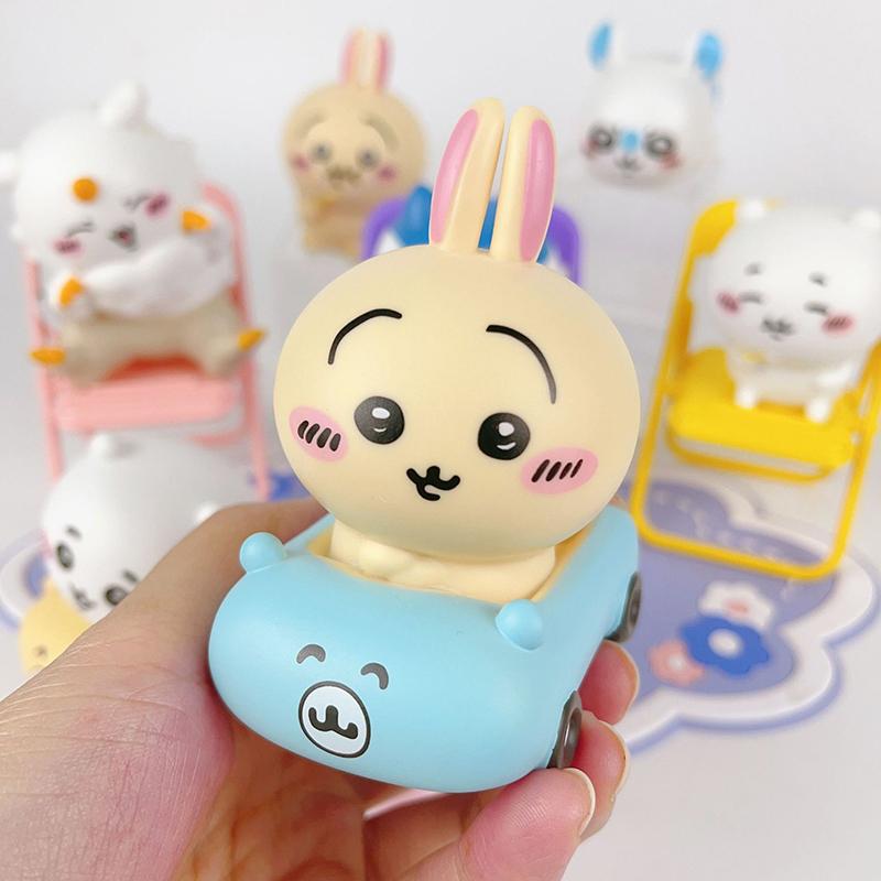 Chiikawa Figurka Hračka Kawaii Hachiware Usagi Panenky Ozdoby Kreslený Roztomilý Sebekritický Medvídek Stolní Dekorace Fanoušci Dětský Dárek