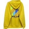 Anta Life Series Geometric Pattern Letter Print Long Sleeve Hoodie Men Tops Yellow 152318704-3
