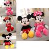 Minnie Mickey Or Mouse Plush Toy Doll For Birthday Christmas Gift 1pcslot