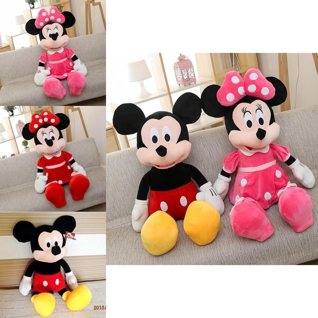 Minnie Mickey Or Mouse Plush Toy Doll For Birthday Christmas Gift 1pcslot