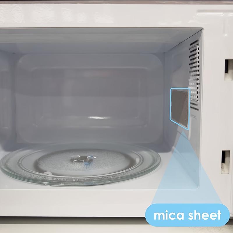 5/10 Peças Placa de Mica para Forno de Micro-ondas Placa de Cobertura de Guia de Onda Universal Cortável Resistente ao Calor Para Secadores de Cabelo, Torradeiras e Aquecedores