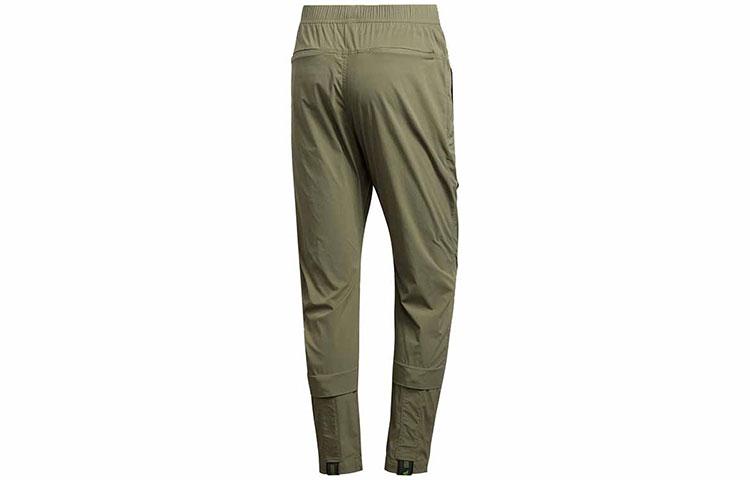 adidas Knitted Sweatpants Men's Green Moderate Straight Fit Pants FT2787