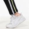 Puma Spodnie dresowe treningowe do biegania z taśmą z logo po bokach Damskie Doły Czarne 531079-01