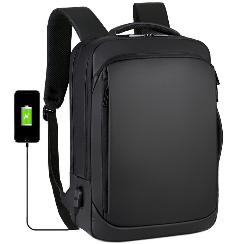Multi-functional Men's Backpack, Large-capacity Backpack, Multi-compartment Laptop Bag, Middle School Student Schoolbag