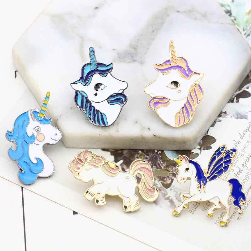 Unisex Cute Cartoon  Brooches Elegant Refined All-match Breastpin Birthday Xmas Gift