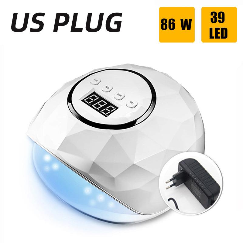 UV LED Lamp For Nails Drying Manicure Lamp With Memory Function LCD Display Professional LED Nail Lamp For Nail Art Salon Tools