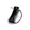 18650 Battery Case Holder With Wire Bundle,10Pcs Diy Battery Storage Boxes, 18650 1 Bay Cell Battery Holder, 1 Slots 10Pcs