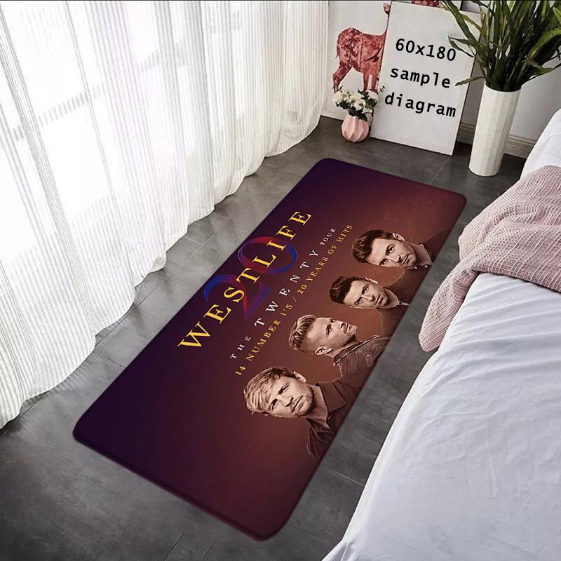 Door Mats Interior Foot Rug Welcome W-Westife Floor Mat for Entryway Soft Hallway Carpet Kitchen Rugs Fluffy Home Decoration