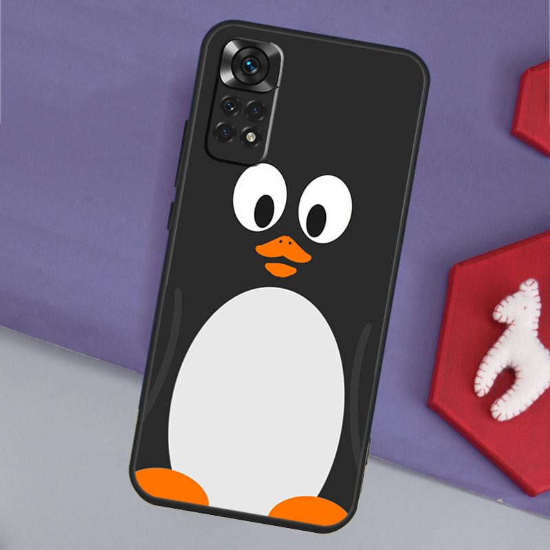 Cartoon Penguin Funda For Xiaomi Redmi Note 14 Pro 13 12 11 9 10 9S 10S 11S 12S Redmi 14C 10C 12C 13C Case