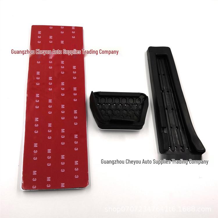 

Compatible Anti-Slip Pedals for BMW X3 (2018-2020) - Easy, Punch-Free Installation 3-piece set [Accelerator + Brake + Rest Pedal]