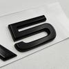 3D ABS Black S Line A1 A2 A3 A4 A5 A6 A7 A8 Logo Emblem Auto Badge Trunk Decal For B Sline Car Fender Sticker Accessories
