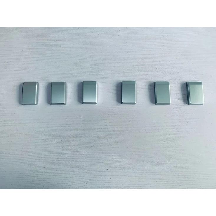 For Mitsubishi Delica Mini 2024 Car Accessories ABS Chrome Front Center Mesh Grille Grill Cover Radiator Strip Trim