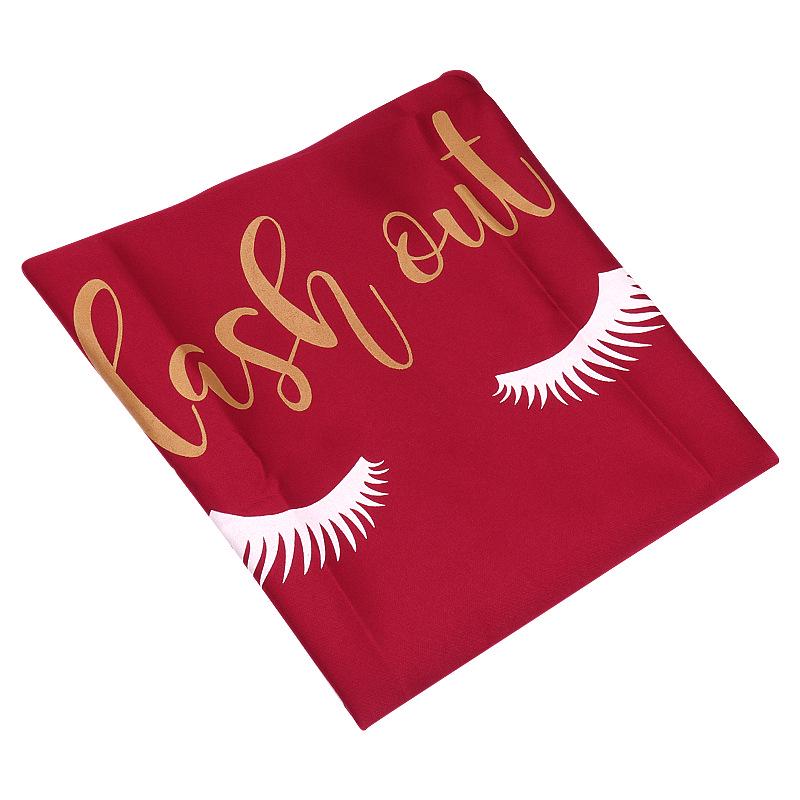Stain-Resistant Eyelash and Nail Art Apron for Beauty Salons