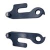 2Pcs Bicycles Rear Derailleurs Mount Tail Hook Folding Bike Rear Derailleur Hanger Frame Gear Tail Hook Enduring